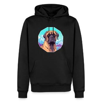 Brasilianische Dogge Hunderasse Cartoon Kawaii Waterco - Männer Premium Bio Hoodie - Schwarz - Vorne - Nico (187cm)