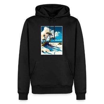 Gulf Islands National Seashore Florida Souvenir - Männer Premium Bio Hoodie - Schwarz - Vorne - Nico (187cm)