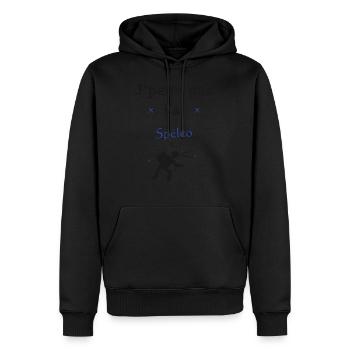 J'peux pas j'ai Spéléo - Sweat à capuche Premium bio Homme - noir - Devant - Nico (187cm)