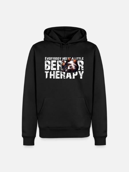 Bouvier bernois - Sweat à capuche Premium bio Homme - noir