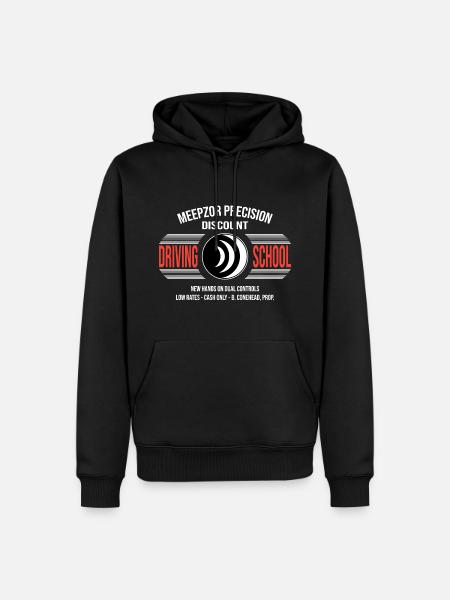 Auto-école - Sweat à capuche Premium bio Homme - noir