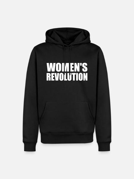 Womens revolution - Men’s Premium Organic Hoodie - black