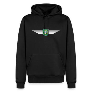 Chemise de fan de Washington – Style de la capitale - Sweat à capuche Premium bio Homme - noir - Devant - Nico (187cm)