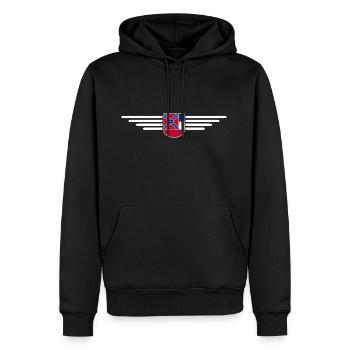 Mississippi Fan T-Shirt – Parfait pour les fans ! - Sweat à capuche Premium bio Homme - noir - Devant - Nico (187cm)