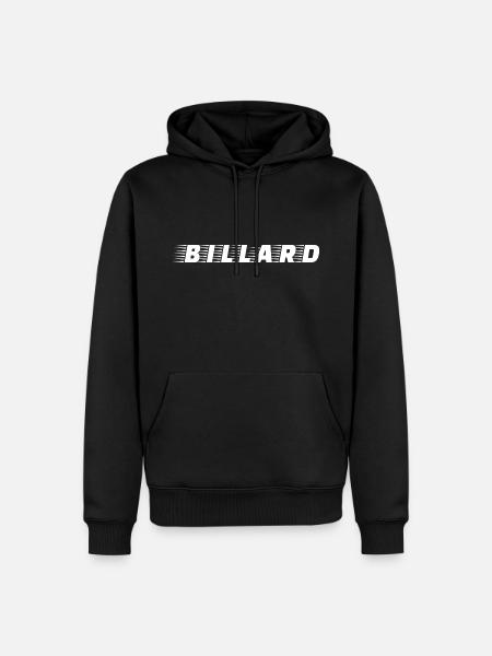 Billiard t-shirt - Men’s Premium Organic Hoodie - black