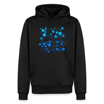 diving tauchen - Männer Premium Bio Hoodie - Schwarz - Vorne - Nico (187cm)
