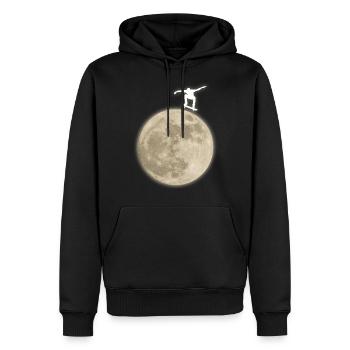 skateboard sommer sonne boy girl skater spass - Männer Premium Bio Hoodie - Schwarz - Vorne - Nico (187cm)