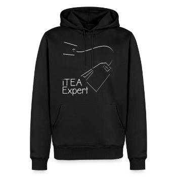 Informatiker Spruch It Experte Computer Nerd Admin - Männer Premium Bio Hoodie - Schwarz - Vorne - Nico (187cm)