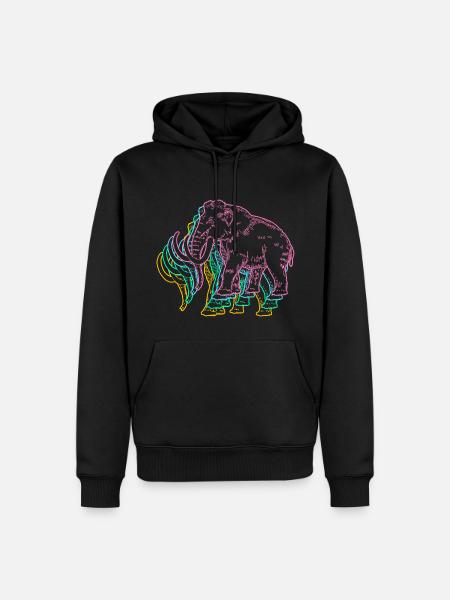 Mammoth - Men’s Premium Organic Hoodie - black