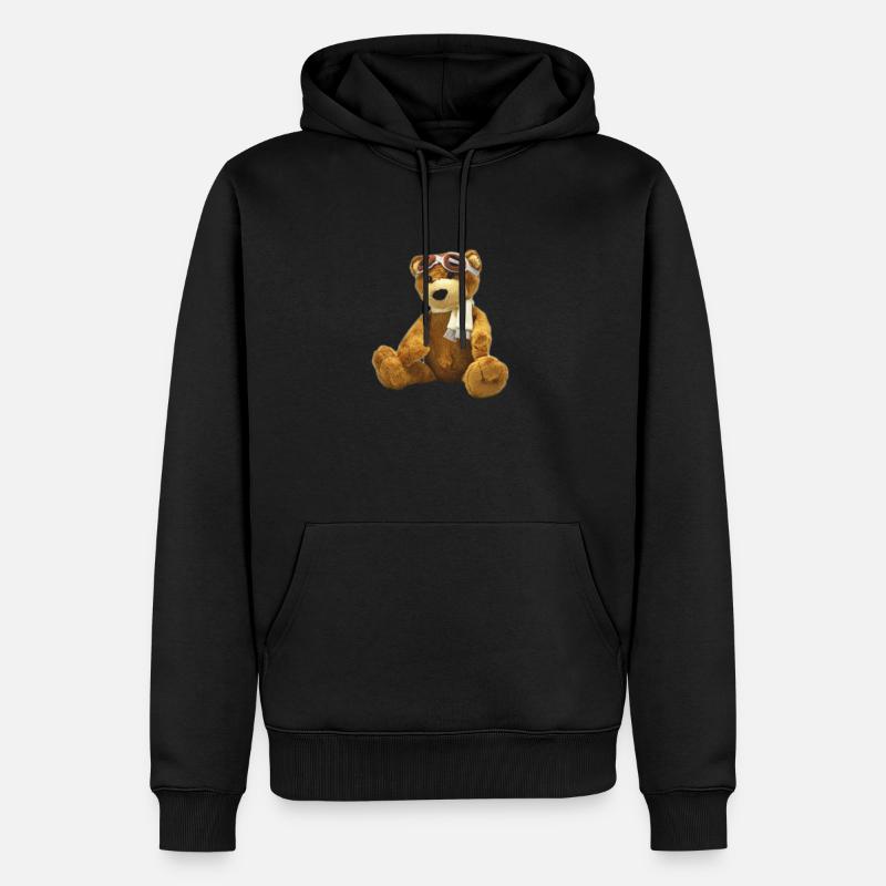 Teddybär - Männer Premium Bio Hoodie - undefined