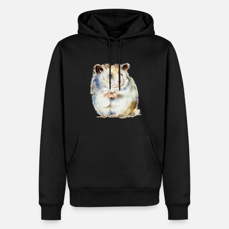 HAMSTER - der Hamster - Männer Premium Bio Hoodie - undefined
