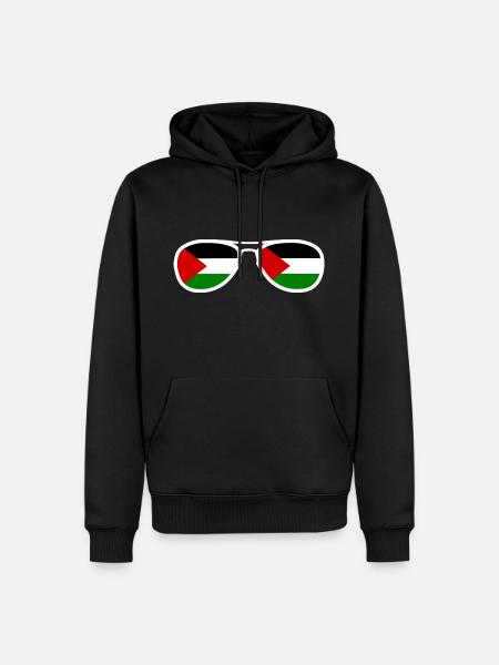 palestina - Men’s Premium Organic Hoodie - black