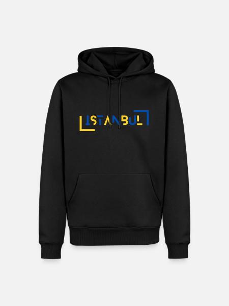 Istanbul Turkey - Men’s Premium Organic Hoodie - black
