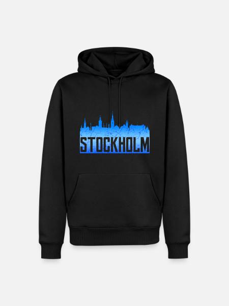 Stockholm - Men’s Premium Organic Hoodie - black