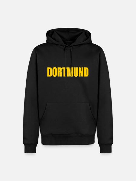 Dortmund - Men’s Premium Organic Hoodie - black