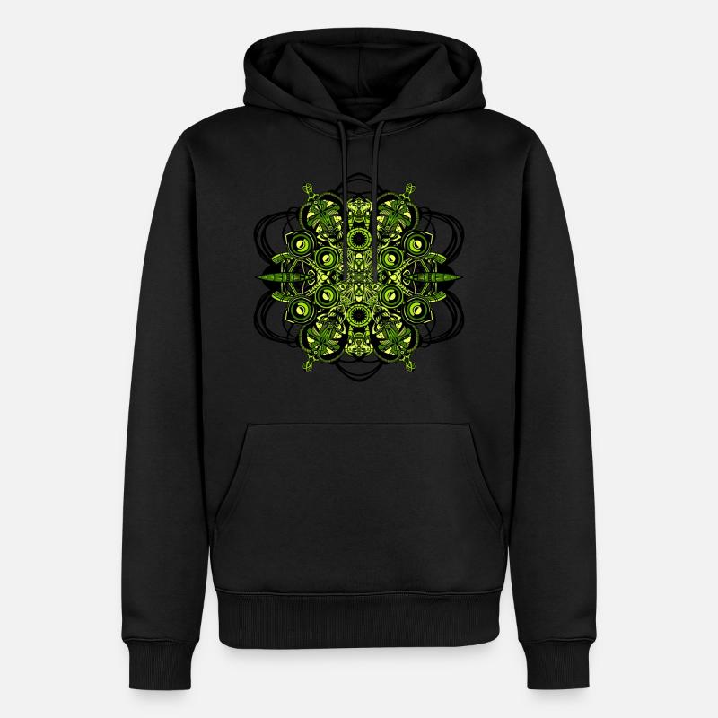 ROBOT ALIEN - Sweat à capuche Premium bio Homme - noir