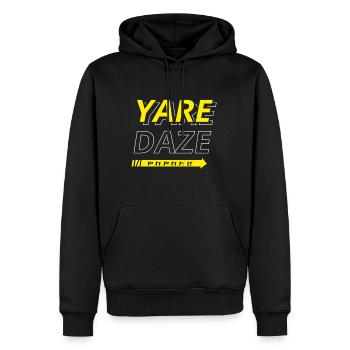 Yare Yare Daze Hoodie Jojos bizarres Abenteuer - Männer Premium Bio Hoodie - Schwarz - Vorne - Nico (187cm)