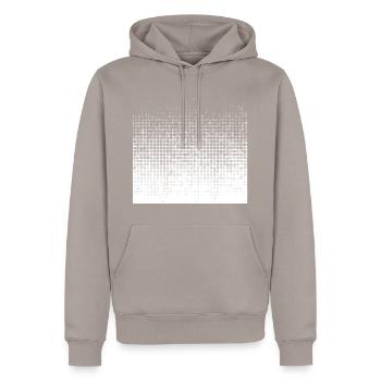 apocalypse rising - Men’s Premium Organic Hoodie - taupe - Front - Nico (187cm)