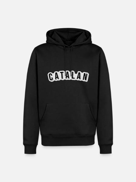 I am Catalan - Men’s Premium Organic Hoodie - black