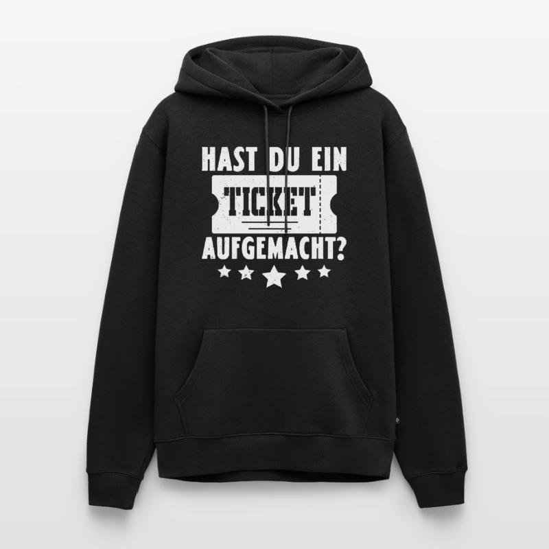 Science Coder DID YOU OPEN A TICKET FUNNY Men’s Premium Organic Hoodie