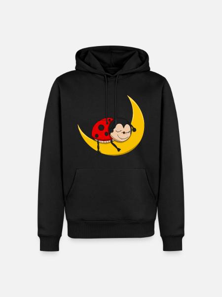 Ladybug - Good Night - Men’s Premium Organic Hoodie - black