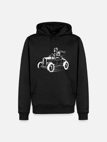 Fast-paced primacy - Men’s Premium Organic Hoodie - black
