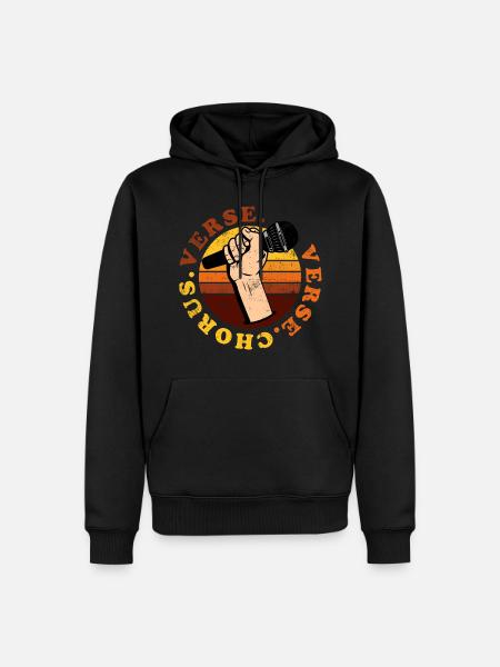 Verse Chorus Verse - Men’s Premium Organic Hoodie - black