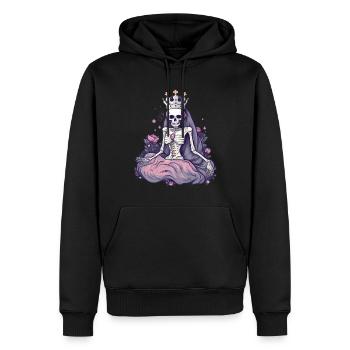 Halloween Skeleton Kings Sweet Sour Déguisement - Sweat à capuche Premium bio Homme - noir - Devant - Nico (187cm)