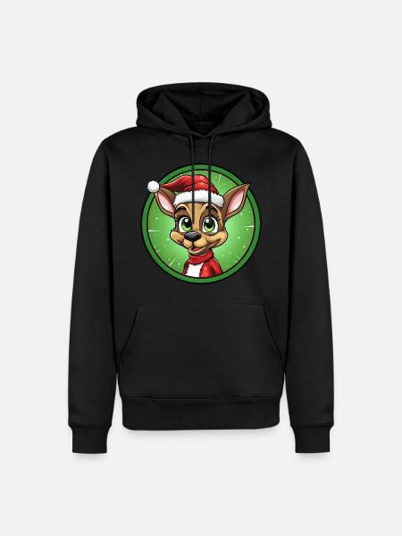 Ant Christmas - Men’s Premium Organic Hoodie - black