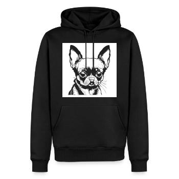Gut gelaunter Misanthrop Introvetierte lustiges S - Männer Premium Bio Hoodie - Schwarz - Vorne - Nico (187cm)