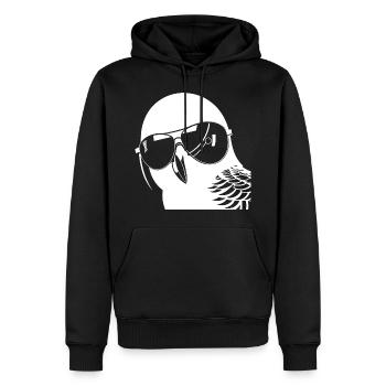 NEIN! Wiener Hund Frecher Dackel Lustiger Wursthund - Männer Premium Bio Hoodie - Schwarz - Vorne - Nico (187cm)