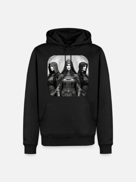 Mystic Norns - Men’s Premium Organic Hoodie - black