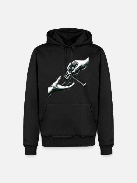 Asphalt Nightmare - Men’s Premium Organic Hoodie - black