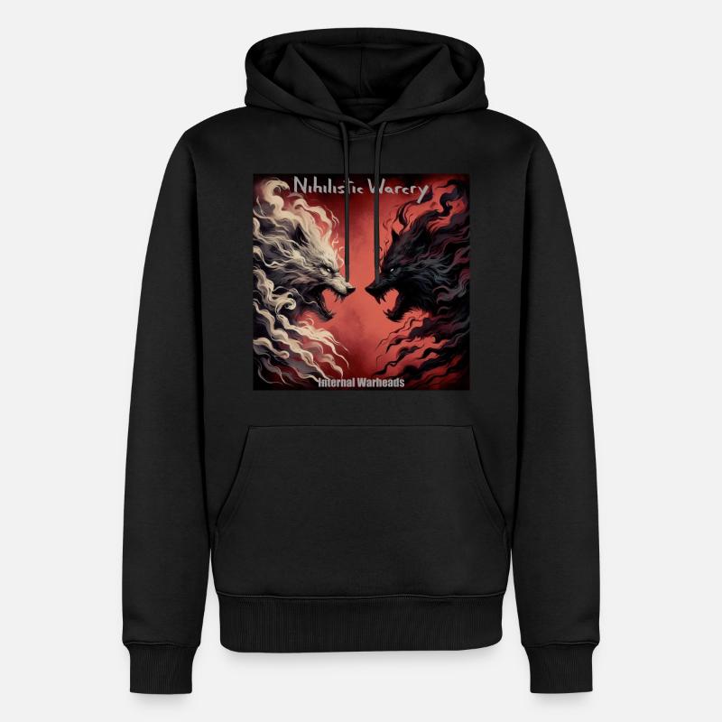 NW - Interne Gefechtsköpfe - Männer Premium Bio Hoodie - Schwarz