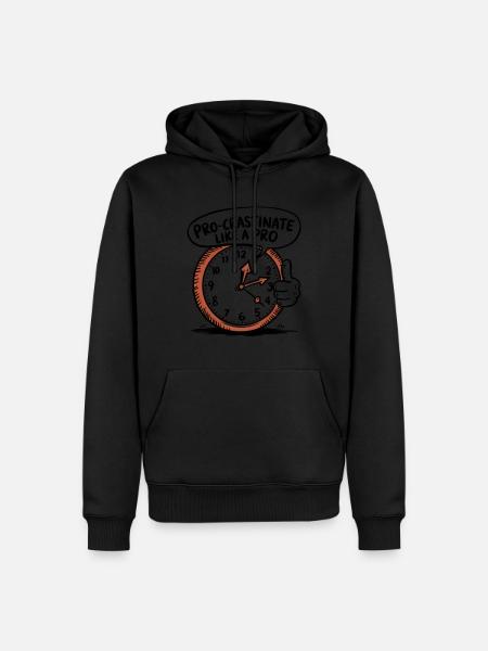 Procrastinate like a pro - Men’s Premium Organic Hoodie - 