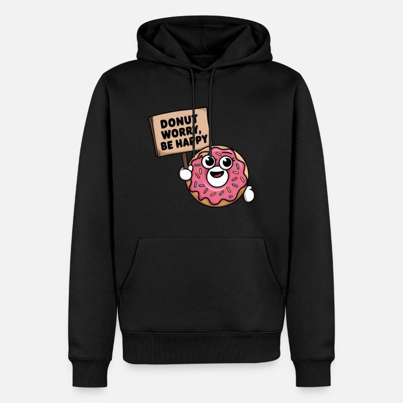 Donut-Sorge, sei glücklich - Männer Premium Bio Hoodie - undefined