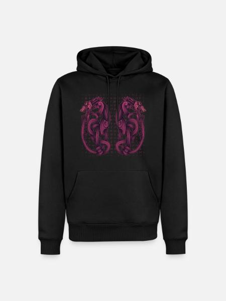 Norse Symbol - Men’s Premium Organic Hoodie - black