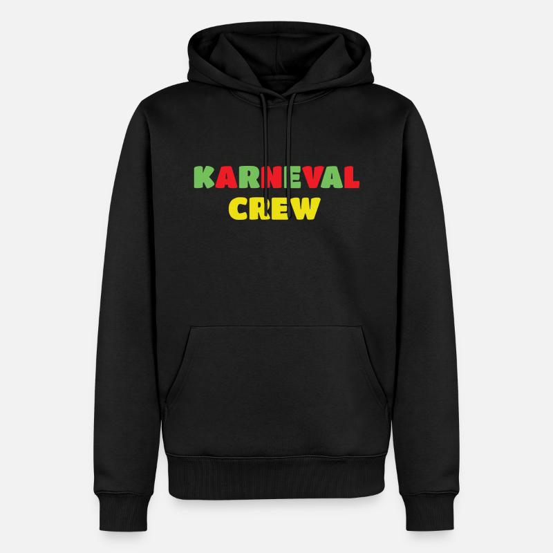 Équipage du carnaval - Sweat à capuche Premium bio Homme - noir