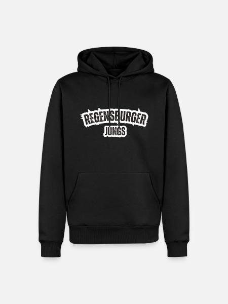 Regensburg Boys - Men’s Premium Organic Hoodie - black