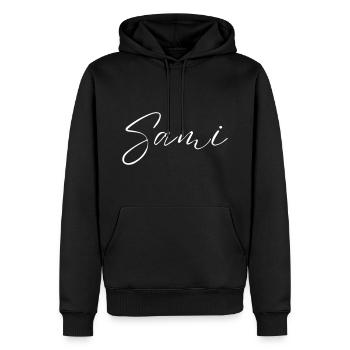 Sami Name mit S Jungenname Geburt Baby Shower Boy - Männer Premium Bio Hoodie - Schwarz - Vorne - Nico (187cm)