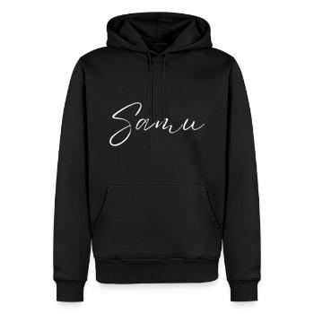 Samu Name mit S Jungenname Geburt Baby Shower Boy - Männer Premium Bio Hoodie - Schwarz - Vorne - Nico (187cm)