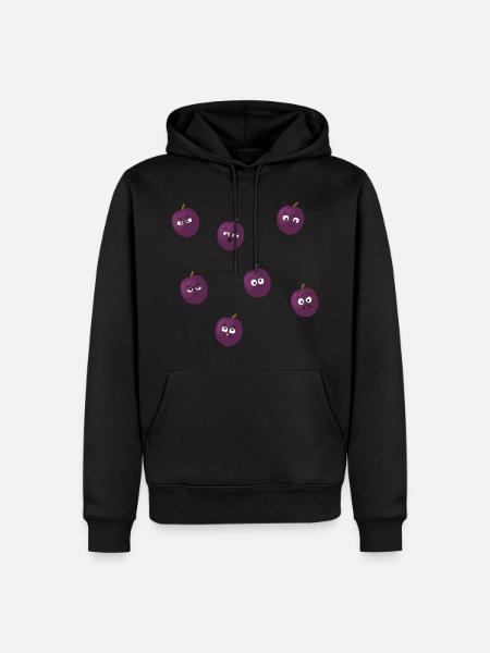 Culture Plum - Men’s Premium Organic Hoodie - black