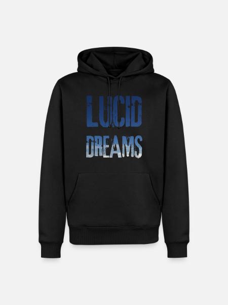 Lucid Dreams dream / gift idea - Men’s Premium Organic Hoodie - black