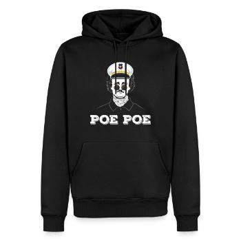 Edgar Allan Poe - Englische Literatur Autor - Männer Premium Bio Hoodie - Schwarz - Vorne - Nico (187cm)