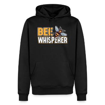 Bee bees - Men’s Premium Organic Hoodie - black - Front - Nico (187cm)