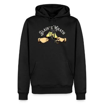 Slainte Mhath - Single Malt Whisky Fan Shirt - Männer Premium Bio Hoodie - Schwarz - Vorne - Nico (187cm)