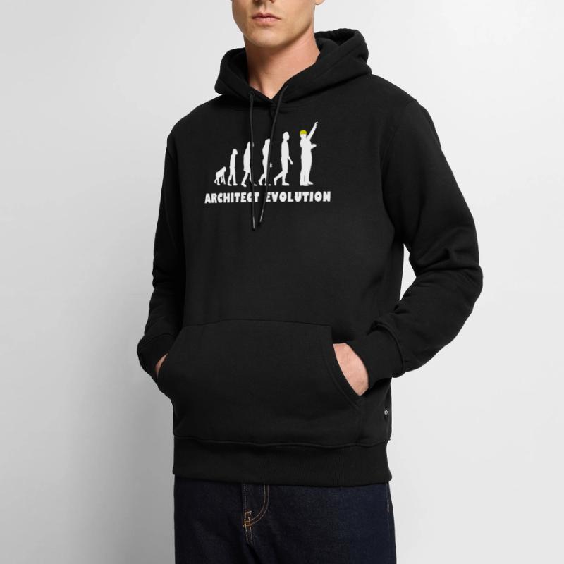 Architecte Evolution Sweat à capuche Premium bio Homme