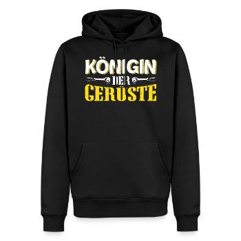 Gerüstbauer Gerüstbau Gerüster Geschenk - Männer Premium Bio Hoodie - Schwarz - Vorne - Nico (187cm)