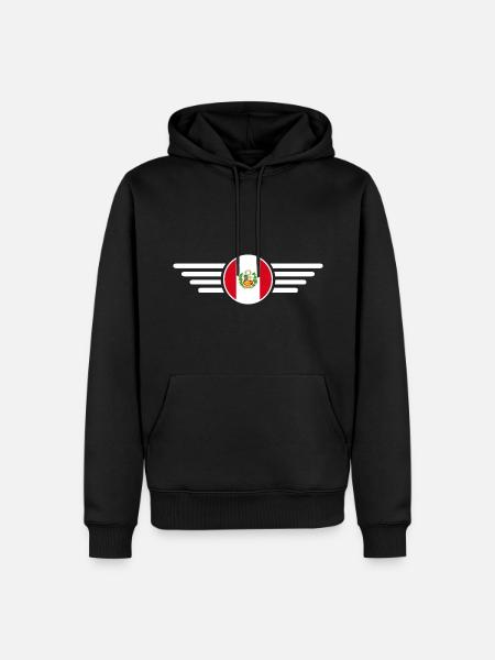 Peru Peruvian Style Design T-Shirt - Men’s Premium Organic Hoodie - black