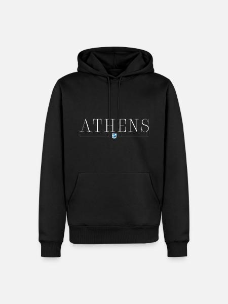 J’adore Athènes - Sweat à capuche Premium bio Homme - noir